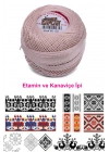 Kaplan Etamin Ve Kanaviçe İpi 8 No Kod/Renk: 302 - Royaleks
