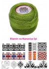 Kaplan Etamin Ve Kanaviçe İpi 8 No Kod/Renk: 3348 - Royaleks