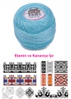 Kaplan Etamin Ve Kanaviçe İpi 8 No Kod/Renk: 345 - Royaleks