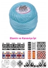 Kaplan Etamin Ve Kanaviçe İpi 8 No Kod/Renk: 345 - Royaleks