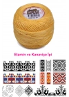 Kaplan Etamin Ve Kanaviçe İpi 8 No Kod/Renk: 347 - Royaleks
