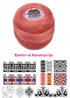 Kaplan Etamin Ve Kanaviçe İpi 8 No Kod/Renk: 350 - Royaleks