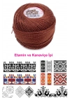 Kaplan Etamin Ve Kanaviçe İpi 8 No Kod/Renk: 400 - Royaleks