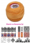 Kaplan Etamin Ve Kanaviçe İpi 8 No Kod/Renk: 444 - Royaleks