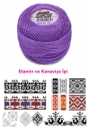 Kaplan Etamin Ve Kanaviçe İpi 8 No Kod/Renk: 550 - Royaleks