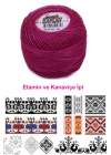 Kaplan Etamin Ve Kanaviçe İpi 8 No Kod/Renk: 599 - Royaleks