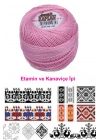Kaplan Etamin Ve Kanaviçe İpi 8 No Kod/Renk: 604 - Royaleks