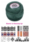 Kaplan Etamin Ve Kanaviçe İpi 8 No Kod/Renk: 726 - Royaleks