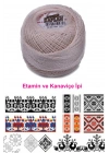 Kaplan Etamin Ve Kanaviçe İpi 8 No Kod/Renk: 745 - Royaleks