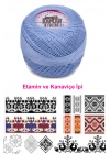 Kaplan Etamin Ve Kanaviçe İpi 8 No Kod/Renk: 799 - Royaleks