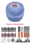 Kaplan Etamin Ve Kanaviçe İpi 8 No Kod/Renk: 799 - Royaleks