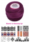 Kaplan Etamin Ve Kanaviçe İpi 8 No Kod/Renk: 870 - Royaleks
