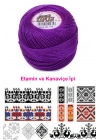 Kaplan Etamin Ve Kanaviçe İpi 8 No Kod/Renk: 915 - Royaleks