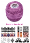 Kaplan Etamin Ve Kanaviçe İpi 8 No Kod/Renk: 917 - Royaleks