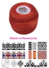 Kaplan Etamin Ve Kanaviçe İpi 8 No Kod/Renk: 918 - Royaleks