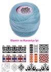 Kaplan Etamin Ve Kanaviçe İpi 8 No Kod/Renk: 941 - Royaleks