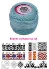 Kaplan Etamin Ve Kanaviçe İpi 8 No Kod/Renk: 943 - Royaleks
