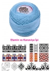 Kaplan Etamin Ve Kanaviçe İpi 8 No Kod/Renk: 997 - Royaleks