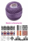 Kaplan Etamin Ve Kanaviçe İpi 8 No Kod/Renk: MUNZUR ÇİÇEĞİ - Royaleks