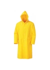 Kapşonlu Cepli Lüx Yağmurluk Sarı - Standart Beden 2xl