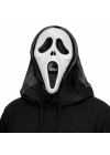 Kapşonlu Çığlık Maskesi Scream Maskesi - Hayalet Maskesi 33x21 Cm