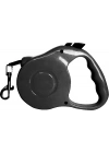 Karamel Pet Otomatik  Köpek Gezdirme Tasması Medium 5 Metre 15 kg Siyah