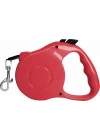 Karamel Pet Otomatik  Köpek Gezdirme Tasması XS 3 Metre 12 kg Kırmızı