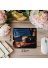 Karanlık Ortam + Renkli Sticker Kombinasyonu - 19x23 cm 2 mm Dikdörtgen İthal Baskılı Mouse Pad