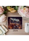 Karışmış Kaset Şeridi Temalı Mousepad - 19x23 cm 2 mm Dikdörtgen İthal Baskılı Mouse Pad