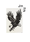 Kartal Geçici Dövme Şablonu - Ff037