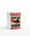 Karting Gününe Çağrı Retro Afiş Temalı Kupa Bardak