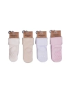 Katamino Beru Katlamalı Absli Kız Bebek Havlu Soket Çorap K42260 Asorti