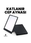 ® Katlanabilir İkili Cep Aynası Seti – Ultra Net Cam & Ergonomik Kompakt Tasarım