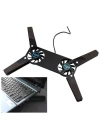 Katlanabilir Laptop Soğutucu 2 fanlı