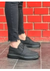 KB-042   Bağcıklı Kömür Günlük Erkek Ayakkabı