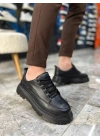 KB-702  Kömür Cilt Günlük Erkek Ayakkabı