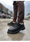 KB-702  Kömür Cilt Günlük Erkek Ayakkabı
