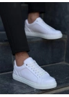 KB-BX1   Beyaz Cilt Yüksek Beyaz Taban Günlük Erkek Ayakkabı
