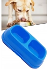 Kedi - Köpek Mama Ve Su Kabı 2 Bölmeli  Büyük Boy