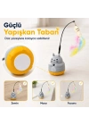 Kedi Şekilli Dönen Peluş Balıklı Olta Oyuncağı