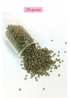 Kesme Cam Boncuk 2mm - 20 Gram - Mat Asker Yeşili -BNC317