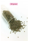 Kesme Cam Boncuk 2mm - 20 Gram - Mat Asker Yeşili -BNC317