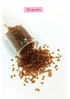 Kesme Cam Boncuk 2mm - 20 Gram - Şeffaf Açık Kahve -BNC343