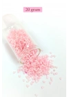 Kesme Cam Boncuk 2mm - 20 Gram - Şeker Pembe -BNC350