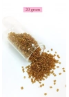 Kesme Cam Boncuk 2mm - 4 Renk - Toplam 80 Gram - BNC435