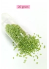 Kesme Cam Boncuk 2mm - 4 Renk - Toplam 80 Gram - BNC440