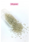 Kesme Cam Boncuk 2mm - 4 Renk - Toplam 80 Gram - BNC441