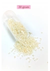 Kesme Cam Boncuk 2mm - 4 Renk - Toplam 80 Gram - BNC443