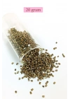 Kesme Cam Boncuk 2mm - 4 Renk - Toplam 80 Gram - BNC444