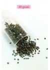 Kesme Cam Boncuk 2mm - 4 Renk - Toplam 80 Gram - BNC444